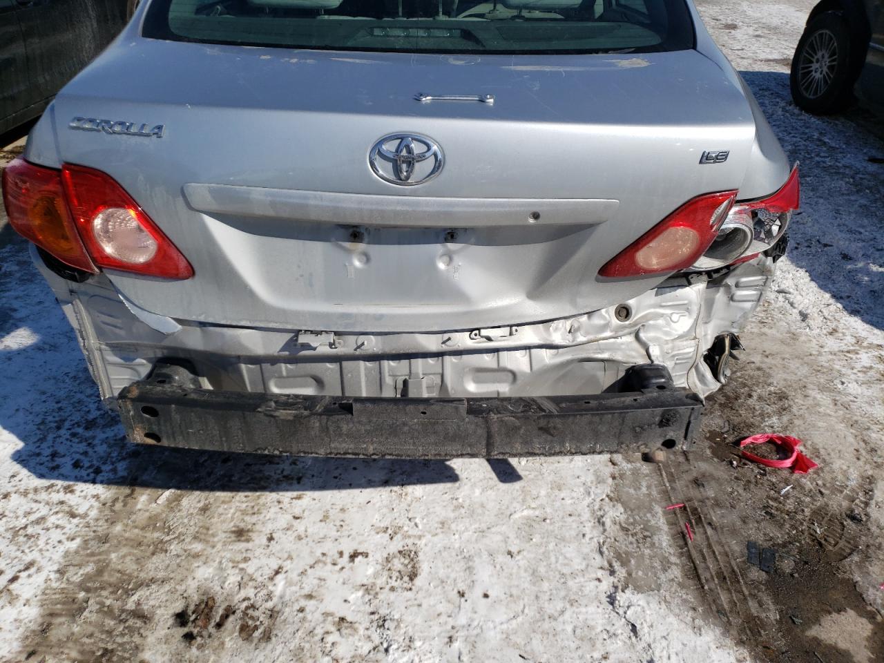 Photo 9 from auction – 2009 TOYOTA COROLLA BA with VIN 1NXBU40EX9Z120261