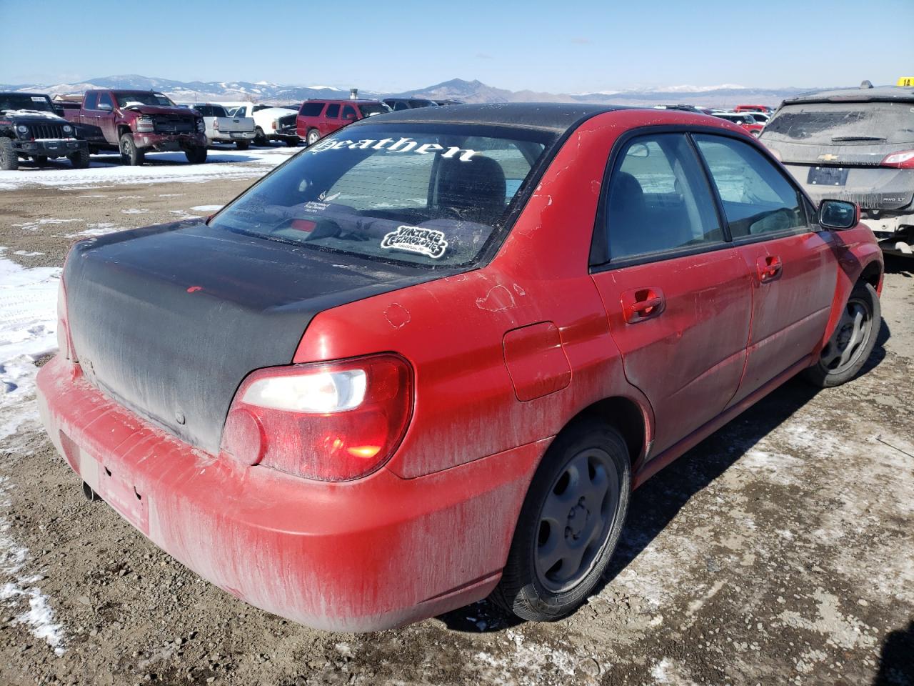 Photo 4 from auction – 2004 SUBARU IMPREZA RS with VIN JF1GD67564H500703