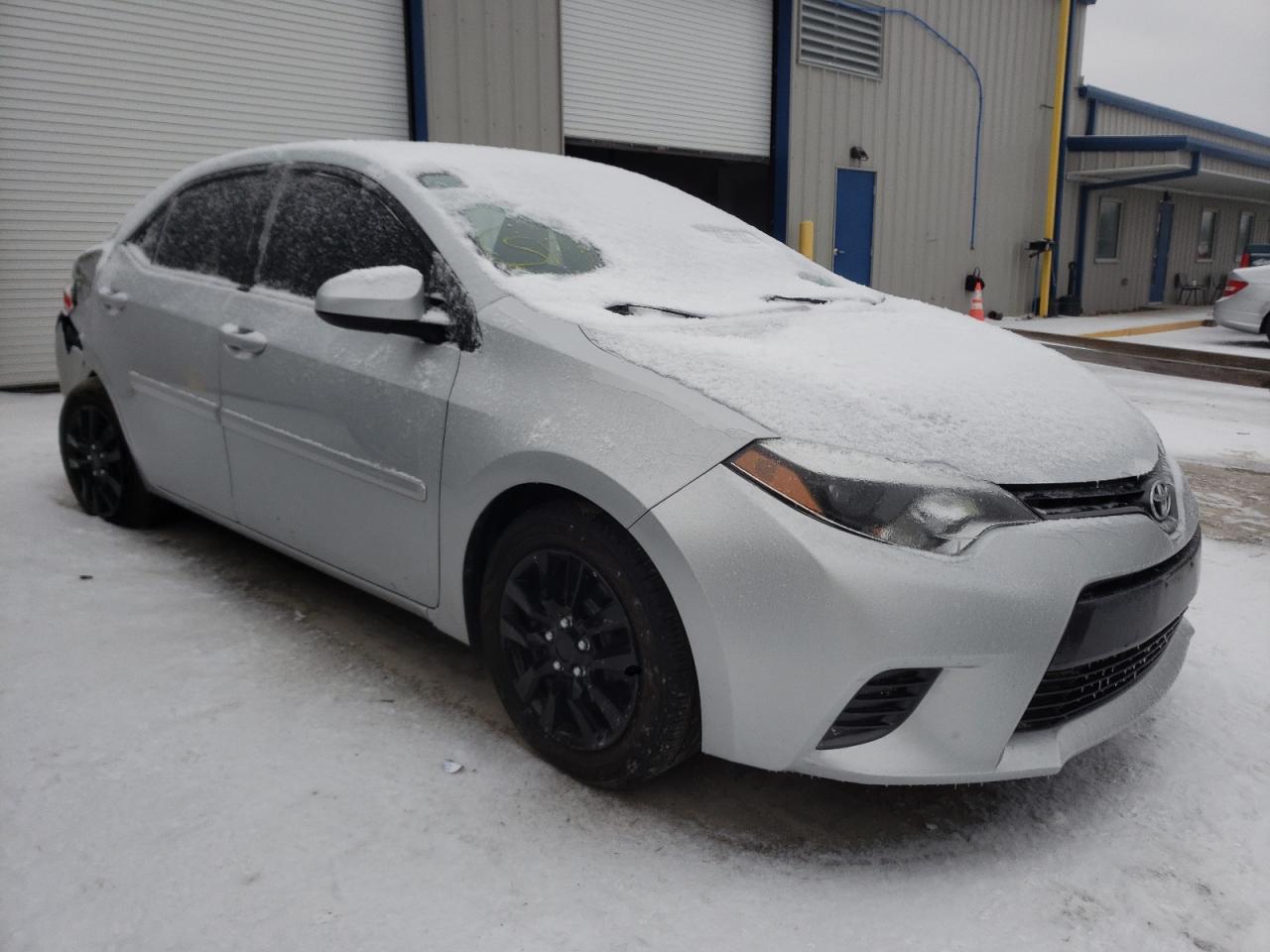 TOYOTA COROLLA L 2016 with VIN 2T1BURHEXGC525939 - Photo from auction