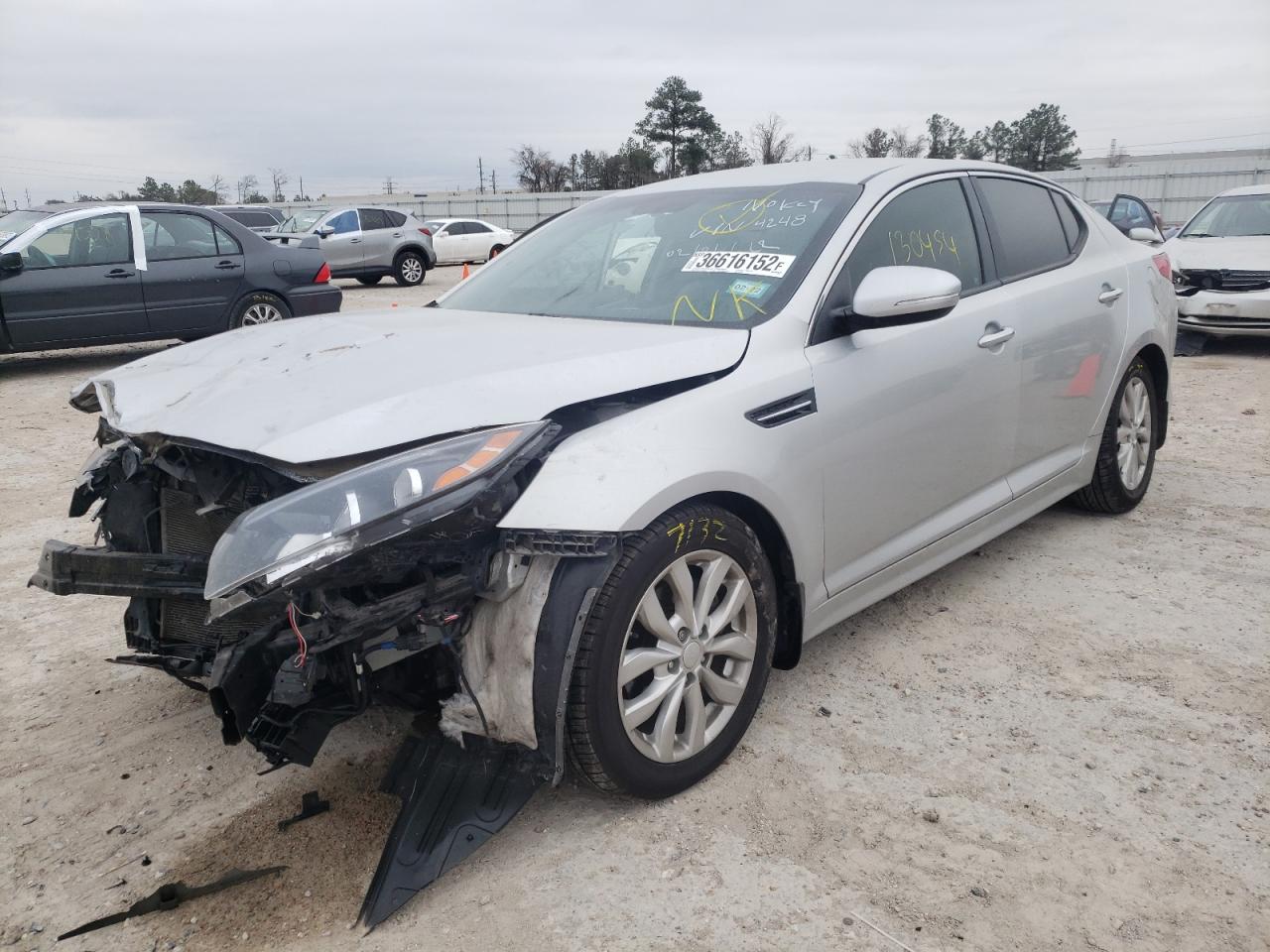 Photo 2 from auction – 2014 KIA OPTIMA EX with VIN 5XXGN4A75EG284248