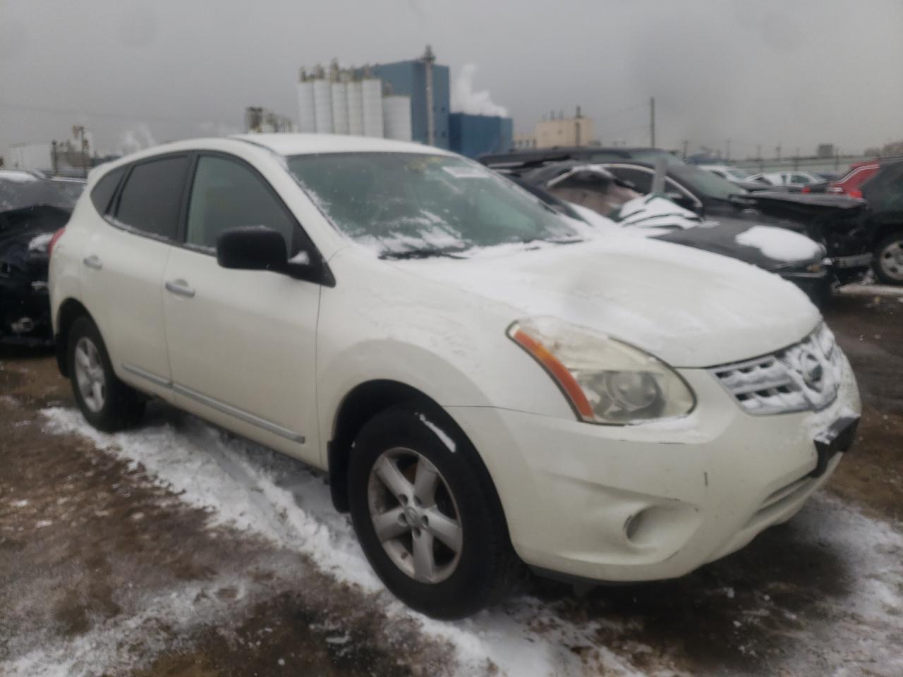 NISSAN ROGUE S 2012 with VIN JN8AS5MVXCW372811 - Photo from auction
