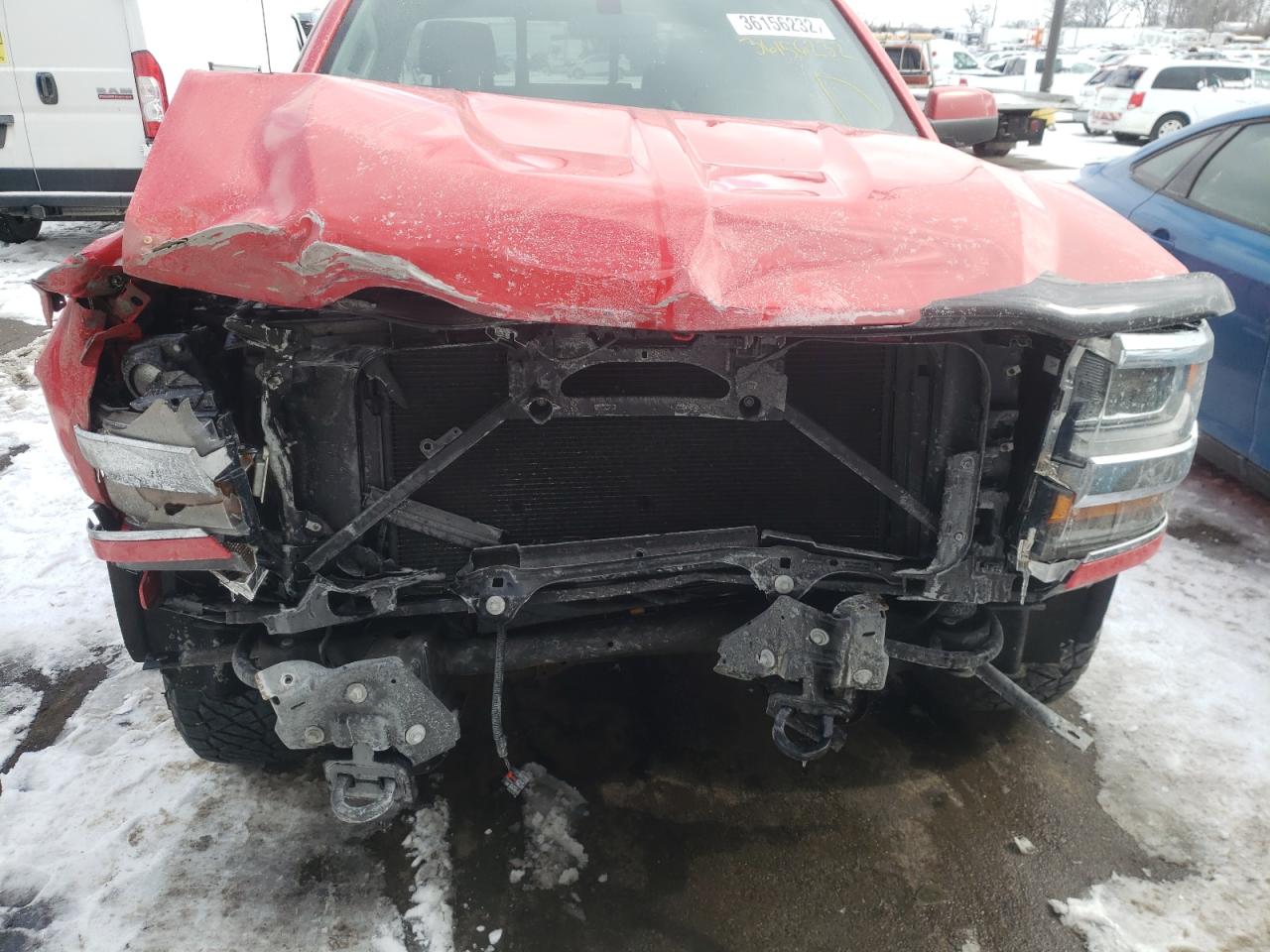 Photo 9 from auction – 2017 CHEVROLET SILVERADO with VIN 1GCVKREC0HZ100565