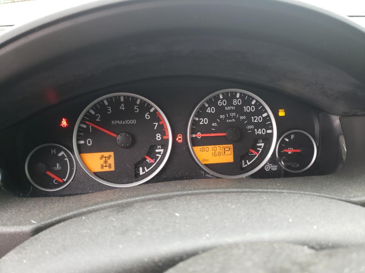 Photo 8 from auction – 2010 NISSAN PATHFINDER with VIN 5N1AR1NB9AC627222