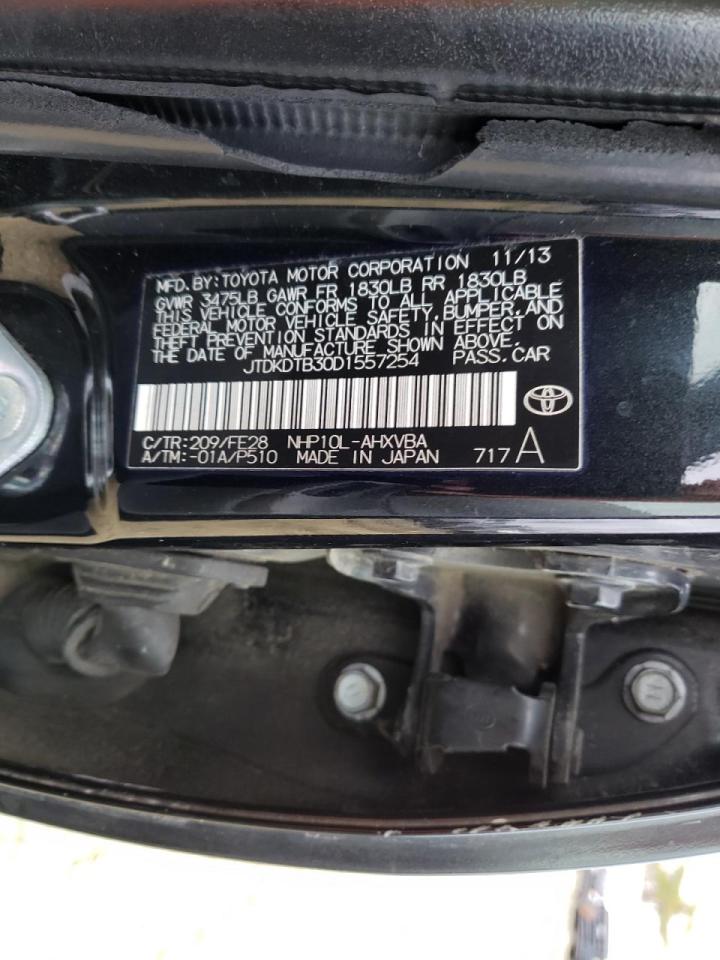 Photo 10 from auction – 2013 TOYOTA PRIUS C with VIN JTDKDTB30D1557254
