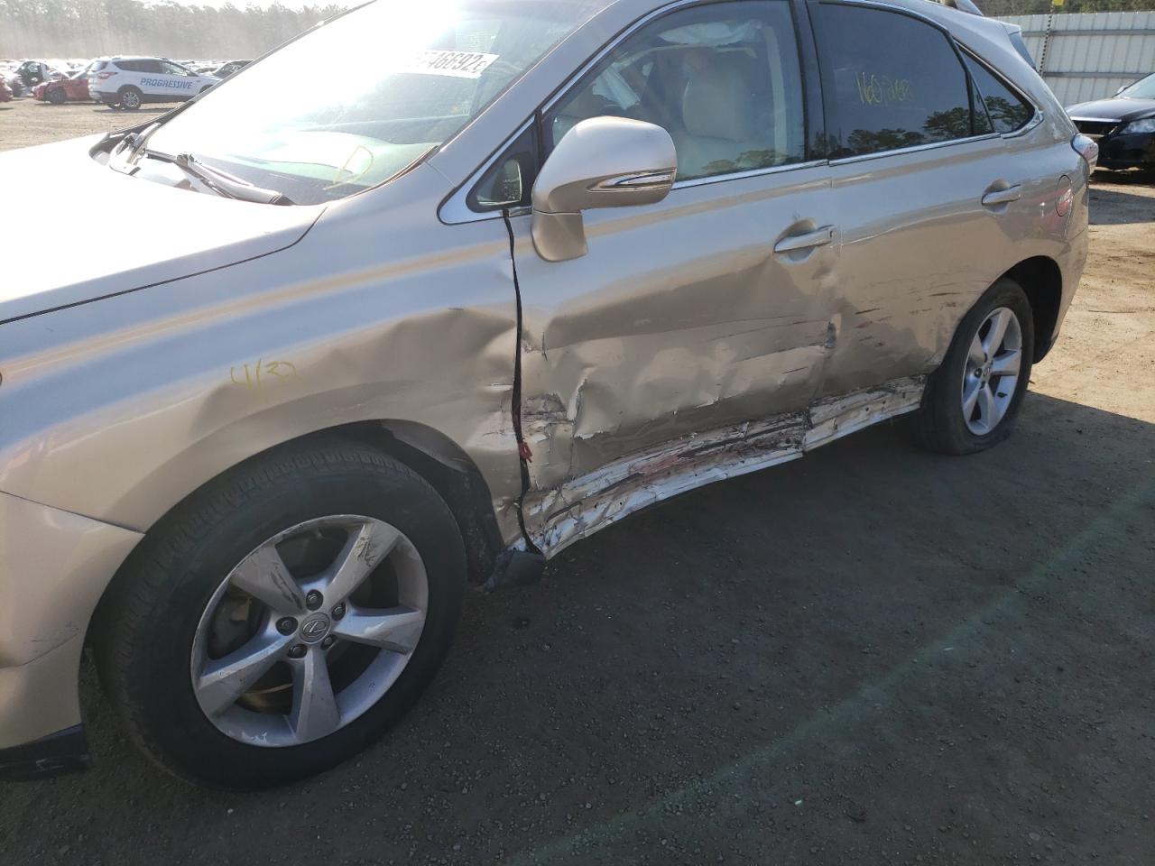 Photo 9 from auction – 2011 LEXUS RX 350 with VIN JTJBK1BA5B2015483