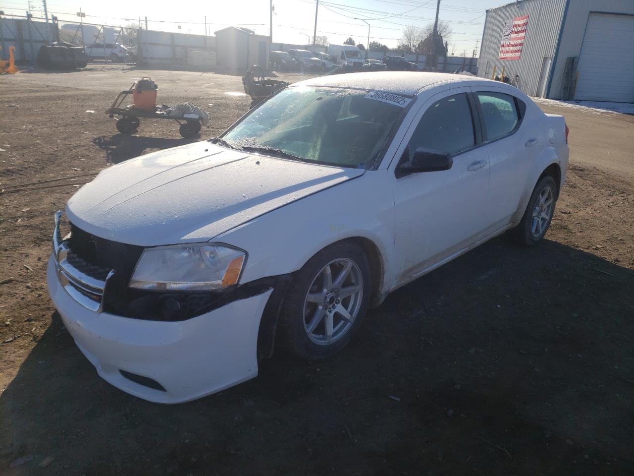 Photo 2 from auction – 2014 DODGE AVENGER SE with VIN 1C3CDZAB0EN175210