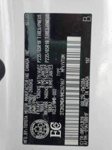 Photo 10 from auction – 2021 LEXUS RX 350 with VIN 2T2HZMDA1MC267867