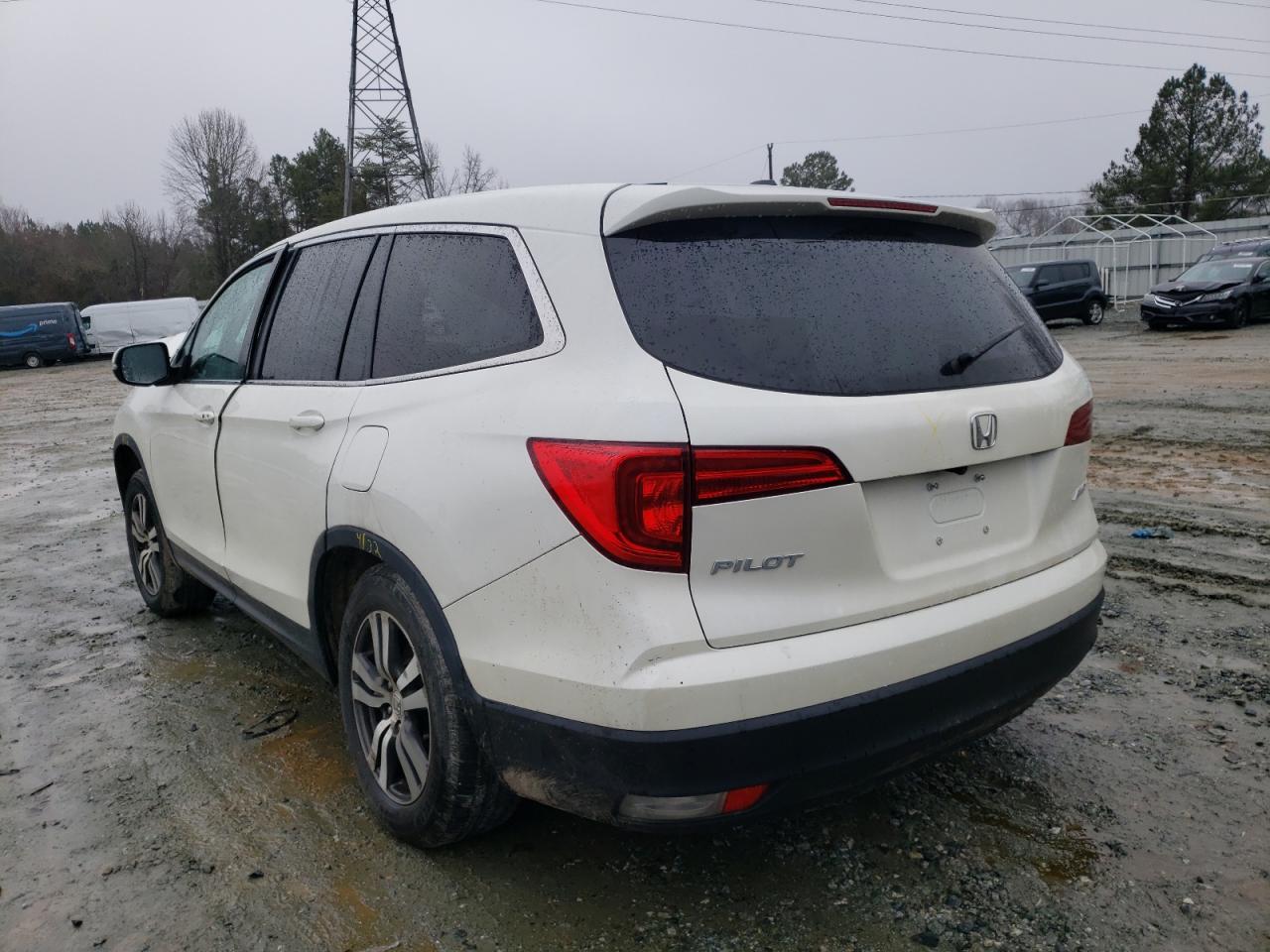 Photo 3 from auction – 2016 HONDA PILOT EXL with VIN 5FNYF6H56GB100622