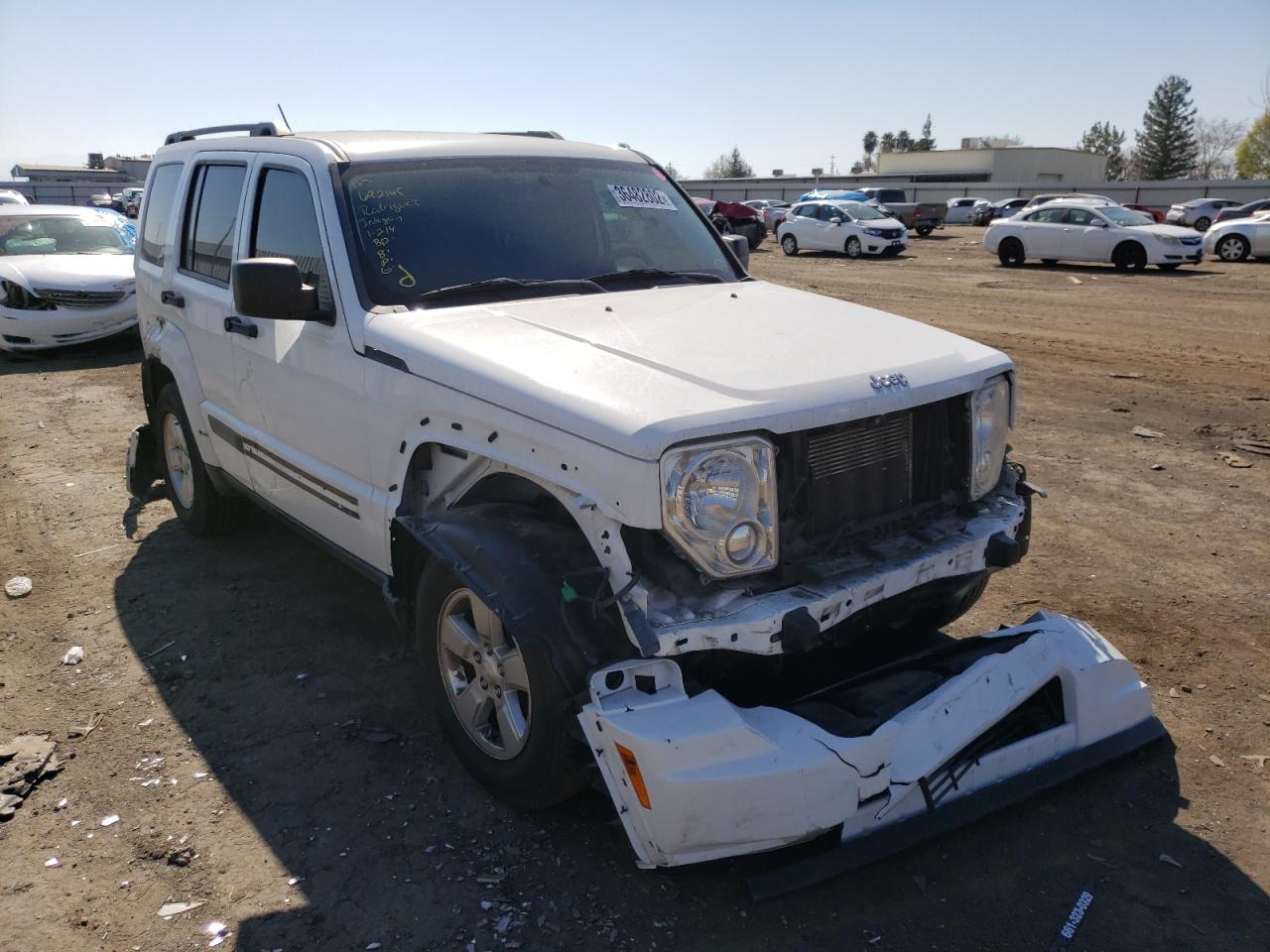 Photo 1 from auction – 2012 JEEP LIBERTY SP with VIN 1C4PJMAK9CW167333