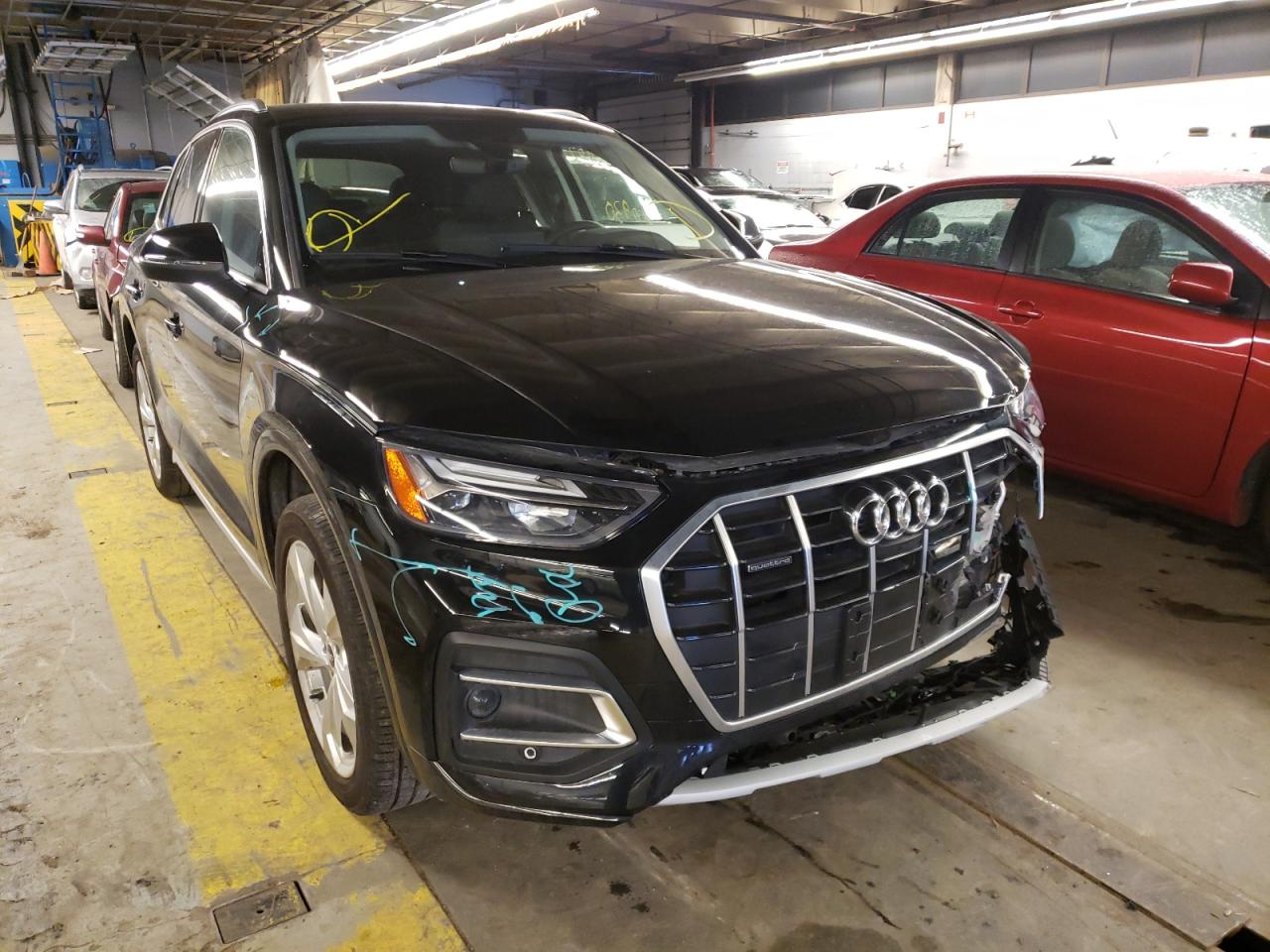 Photo 1 from auction – 2021 AUDI Q5 PREMIUM with VIN WA1BAAFY8M2010840