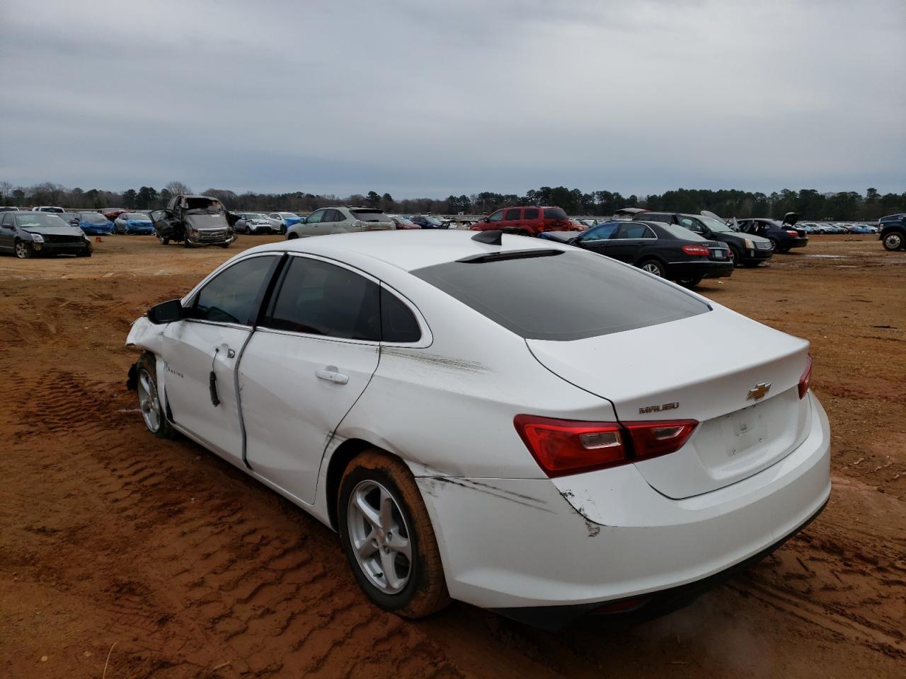Photo 3 from auction – 2018 CHEVROLET MALIBU LS with VIN 1G1ZB5ST0JF156908