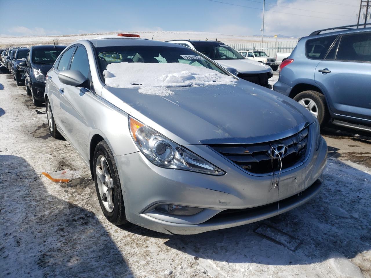 HYUNDAI SONATA SE 2013 with VIN 5NPEC4AC3DH563520 - Photo from auction