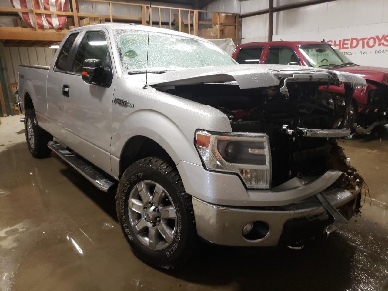 FORD F150 SUPER 2014 with VIN 1FTFX1EF0EKD03042 - Photo from auction