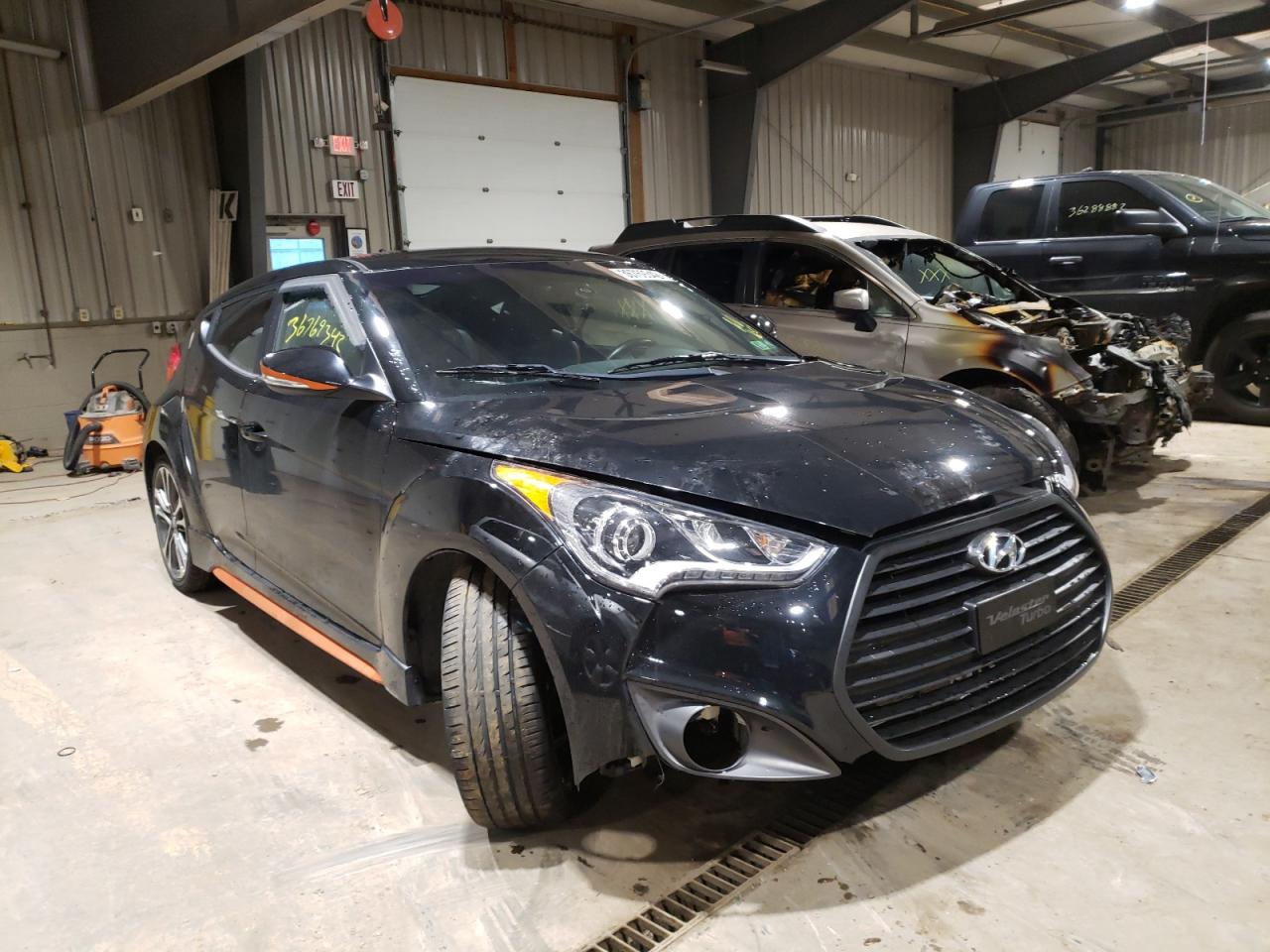 HYUNDAI VELOSTER T 2016 with VIN KMHTC6AE0GU265095 - Photo from auction