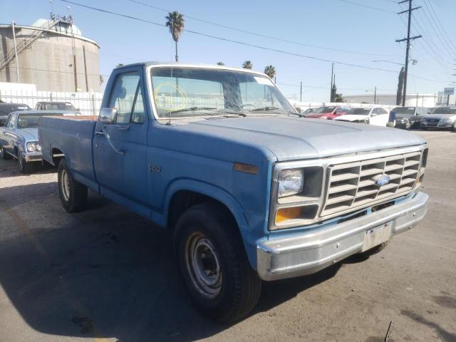 FORD F250 1984 with VIN 1FTFF25F5EPA48481 - Photo from auction