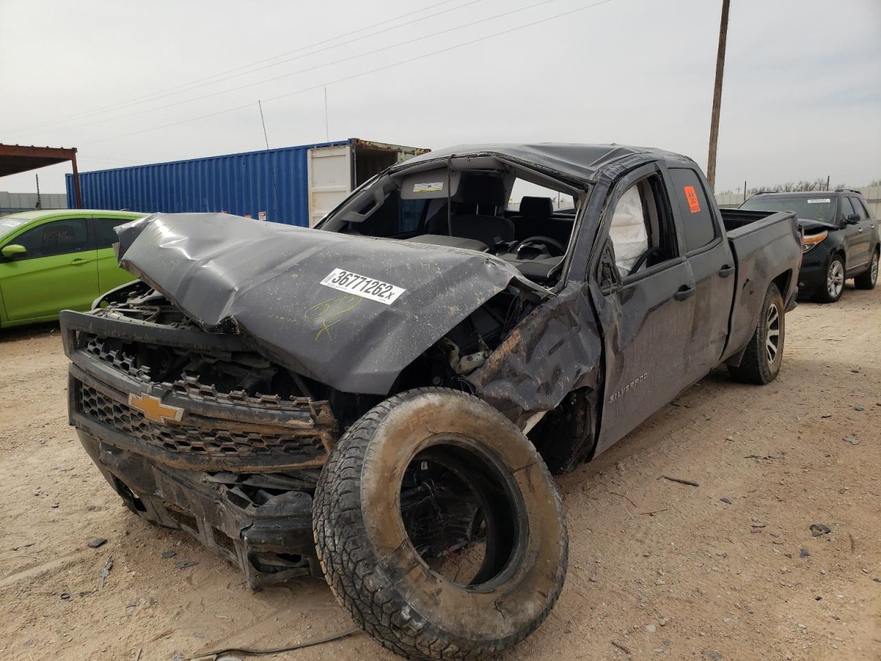 Photo 2 from auction – 2015 CHEVROLET SILVERADO with VIN 1GCRCPEH0FZ425597