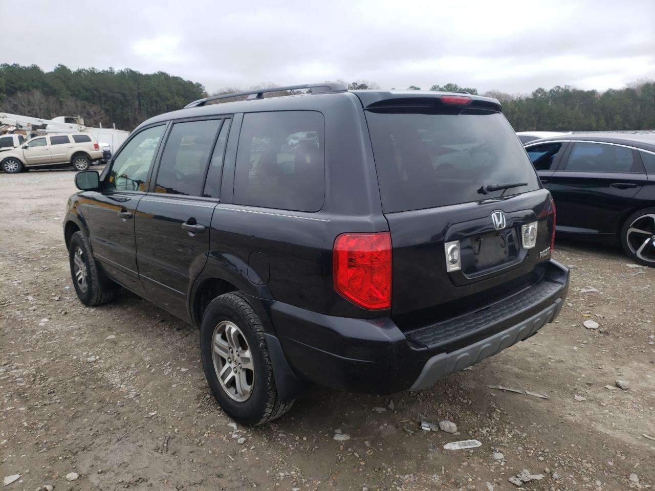 Photo 3 from auction – 2005 HONDA PILOT EXL with VIN 5FNYF18565B043080