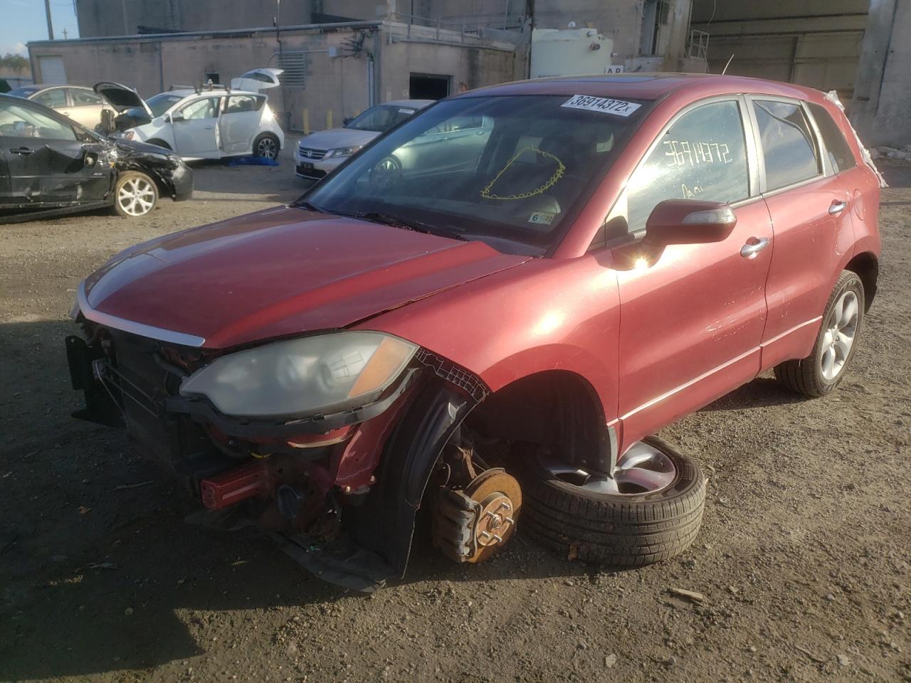 Photo 2 from auction – 2008 ACURA RDX with VIN 5J8TB182X8A007595