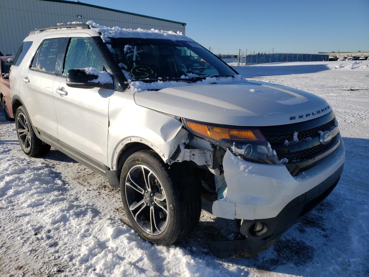 FORD EXPLORER S 2015 with VIN 1FM5K8GTXFGA22579 - Photo from auction