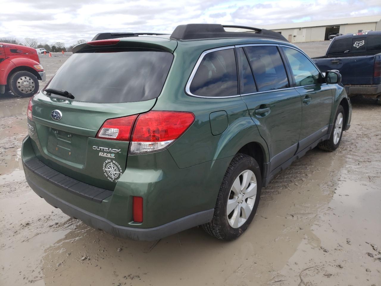 Photo 4 from auction – 2010 SUBARU OUTBACK 2. with VIN 4S4BRBJC1A3324122