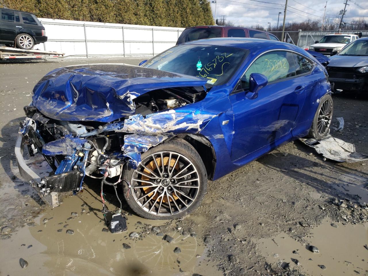 Photo 2 from auction – 2015 LEXUS RC-F with VIN JTHHP5BC9F5002648