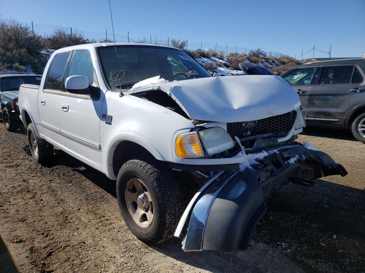 FORD F150 SUPER 2003 with VIN 1FTRW08LX3KD20360 - Photo from auction