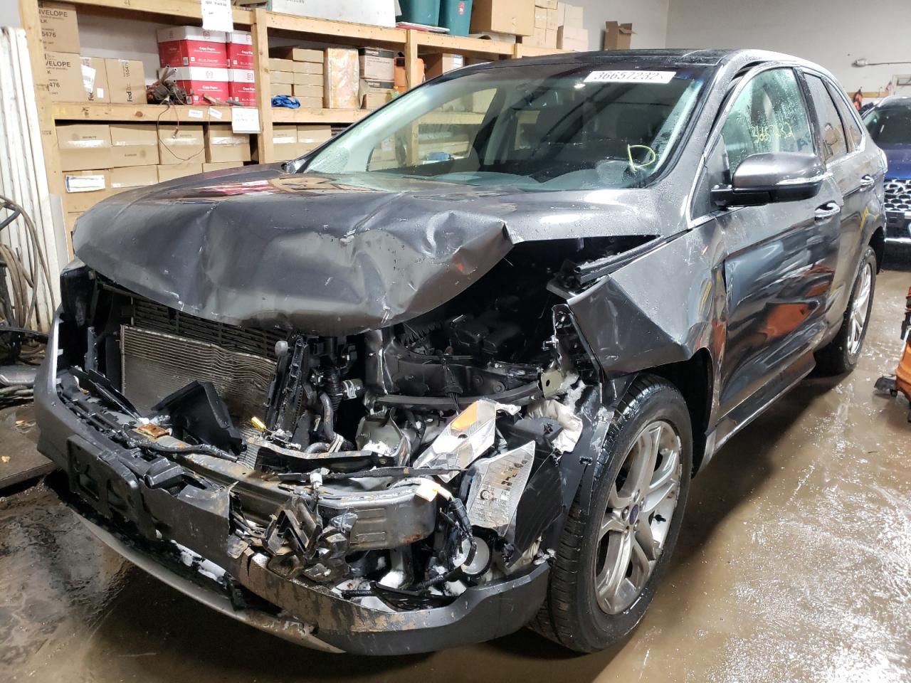 Photo 2 from auction – 2016 FORD EDGE TITAN with VIN 2FMPK4K86GBC20024
