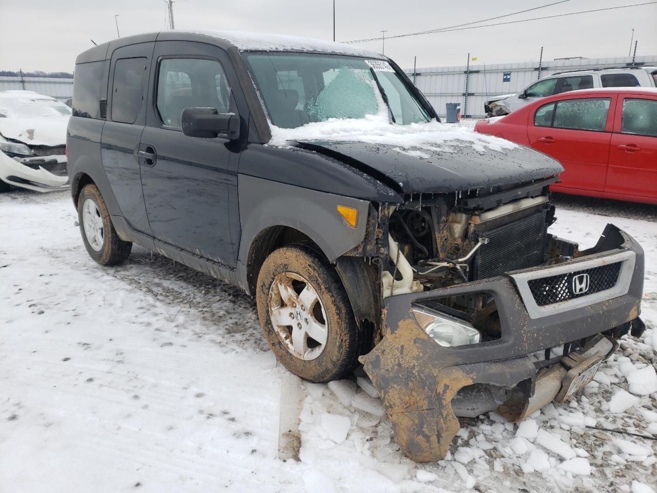 HONDA ELEMENT EX 2004 with VIN 5J6YH28654L033459 - Photo from auction
