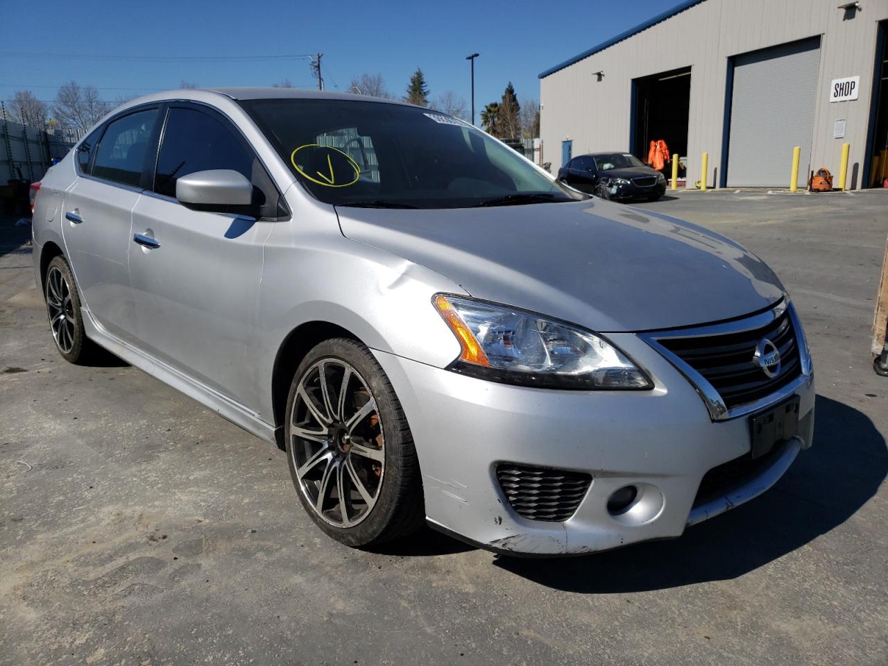 NISSAN SENTRA S 2014 with VIN 3N1AB7AP9EY325099 - Photo from auction