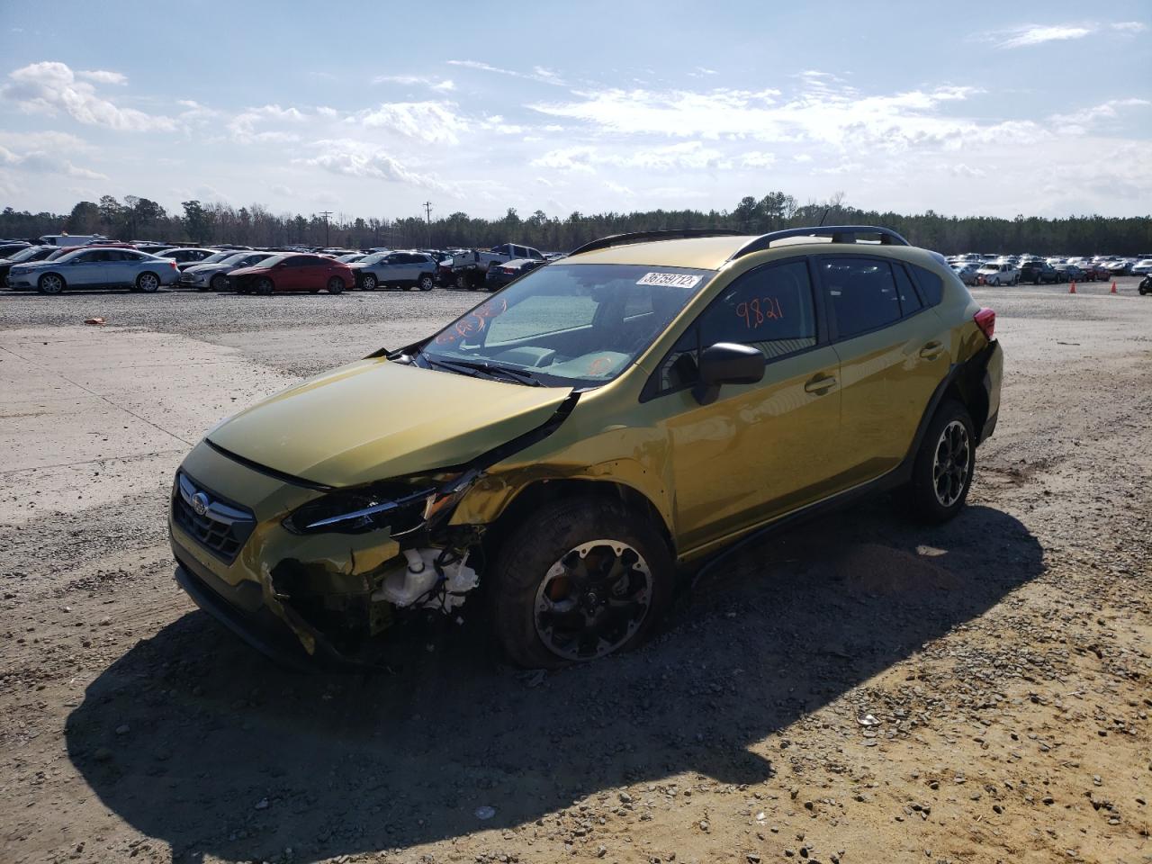 Photo 9 from auction – 2021 SUBARU CROSSTREK with VIN JF2GTABC0MH339028