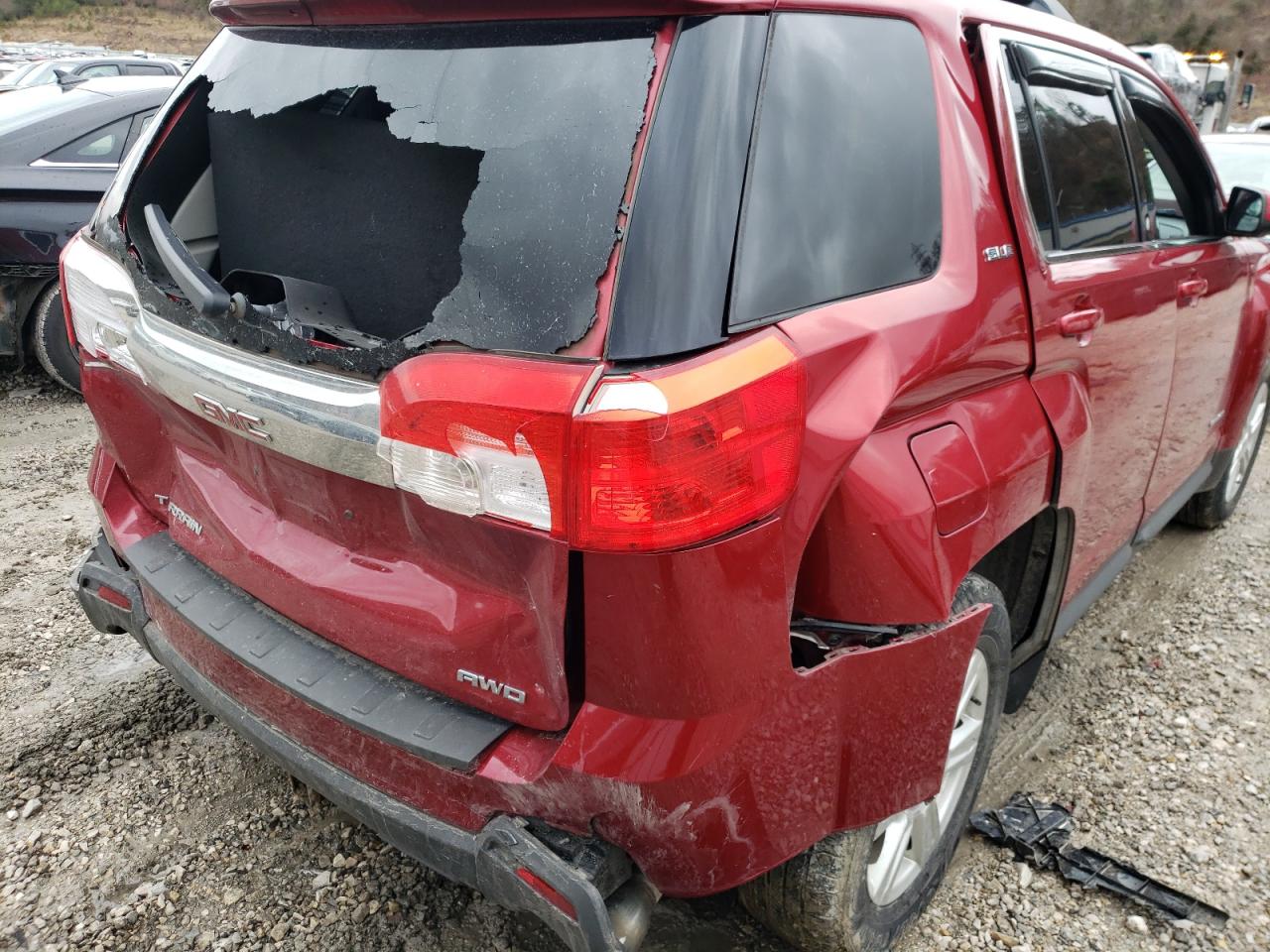 Photo 9 from auction – 2015 GMC TERRAIN SL with VIN 2GKFLWE3XF6261549