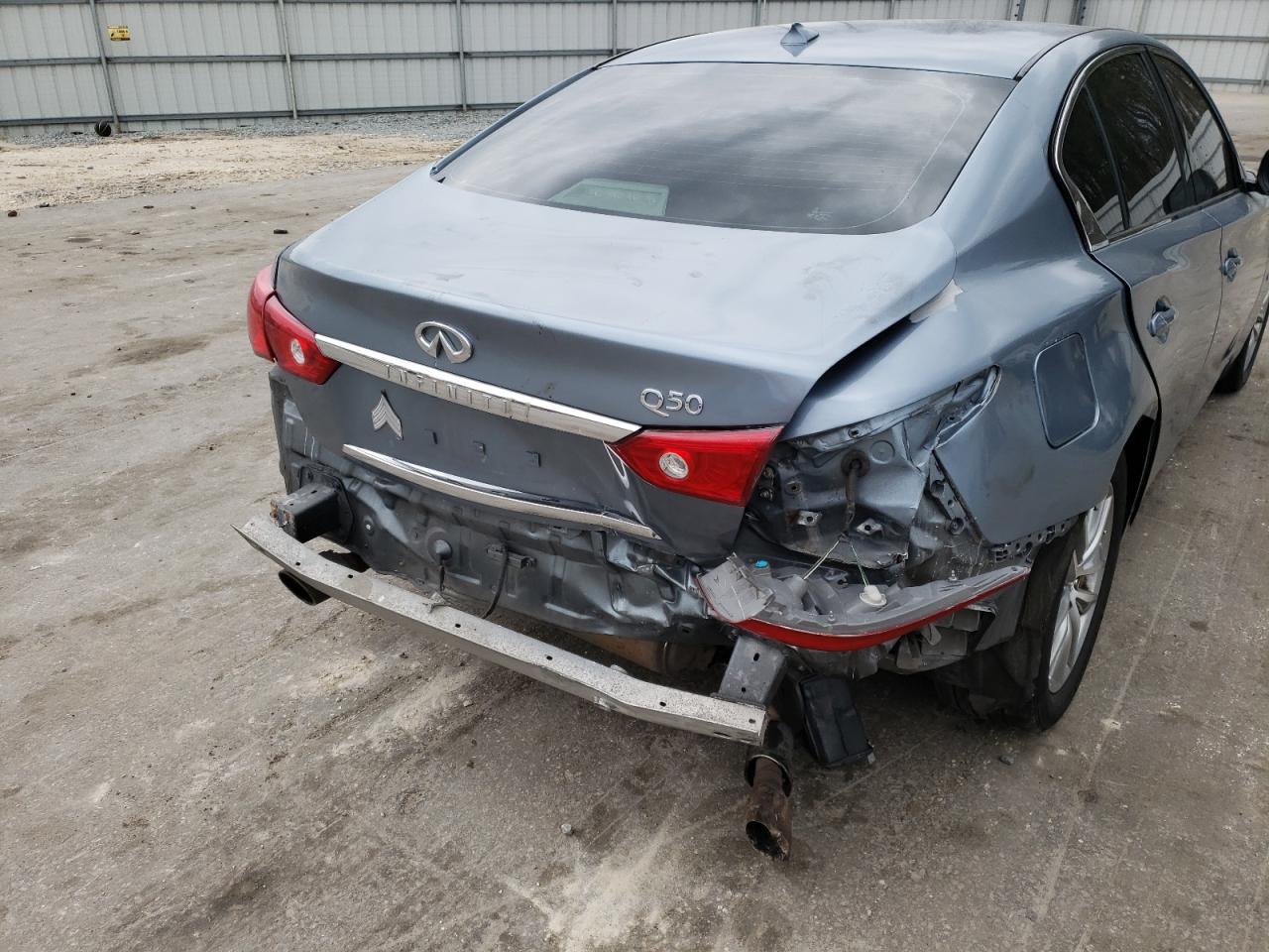 Photo 9 from auction – 2015 INFINITI Q50 BASE with VIN JN1BV7AP7FM345495