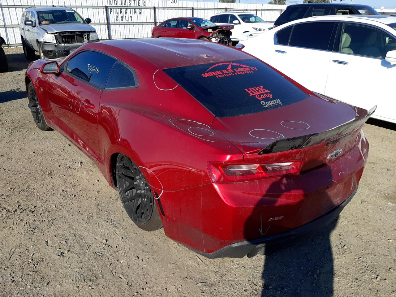 Photo 3 from auction – 2017 CHEVROLET CAMARO LS with VIN 1G1FA1RX8H0120663