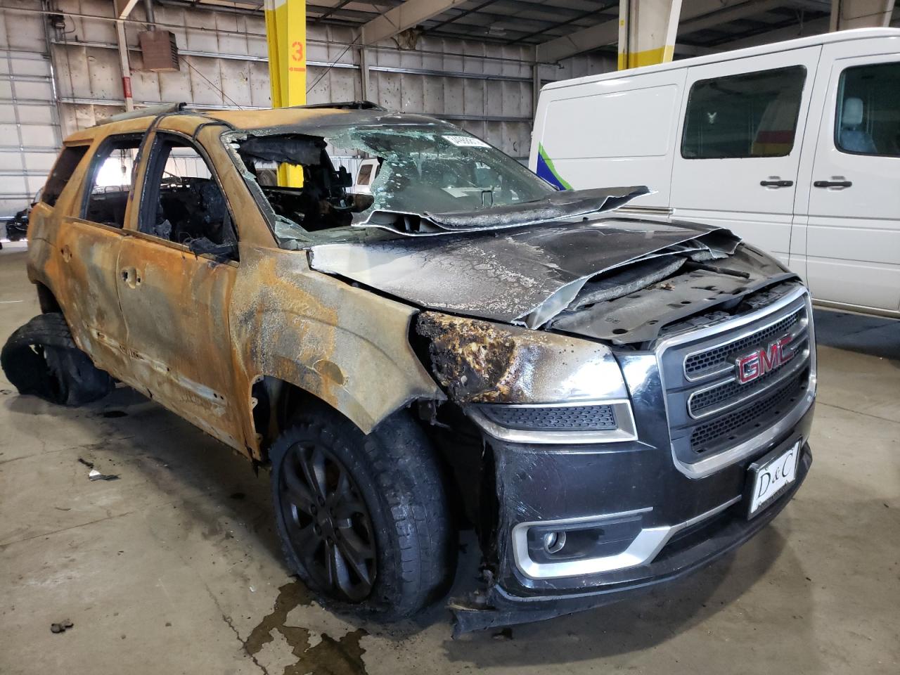 GMC ACADIA SLT 2015 with VIN 1GKKVRKD0FJ152172 - Photo from auction