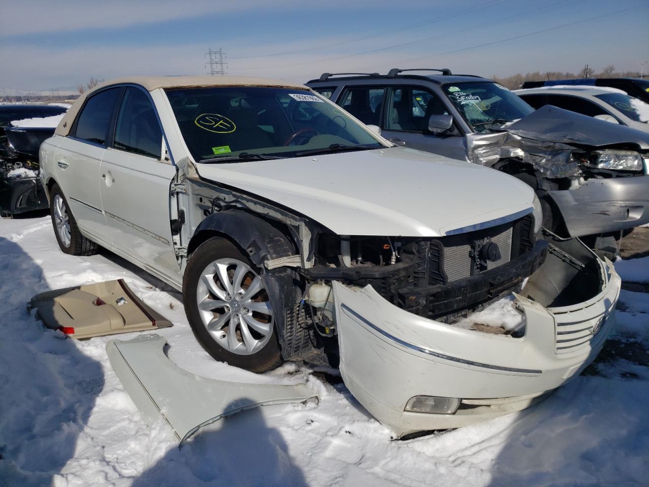 HYUNDAI AZERA SE 2007 with VIN KMHFC46F87A157909 - Photo from auction