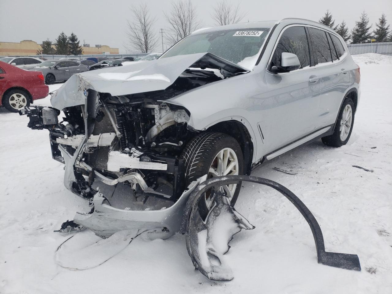 Photo 2 from auction – 2018 BMW X3 XDRIVE3 with VIN 5UXTR9C50JLD89979