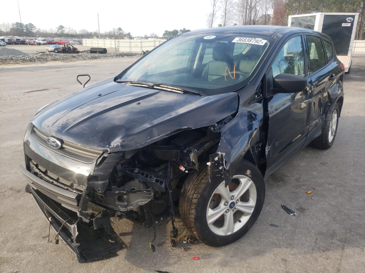 Photo 2 from auction – 2016 FORD ESCAPE S with VIN 1FMCU0F71GUB88435
