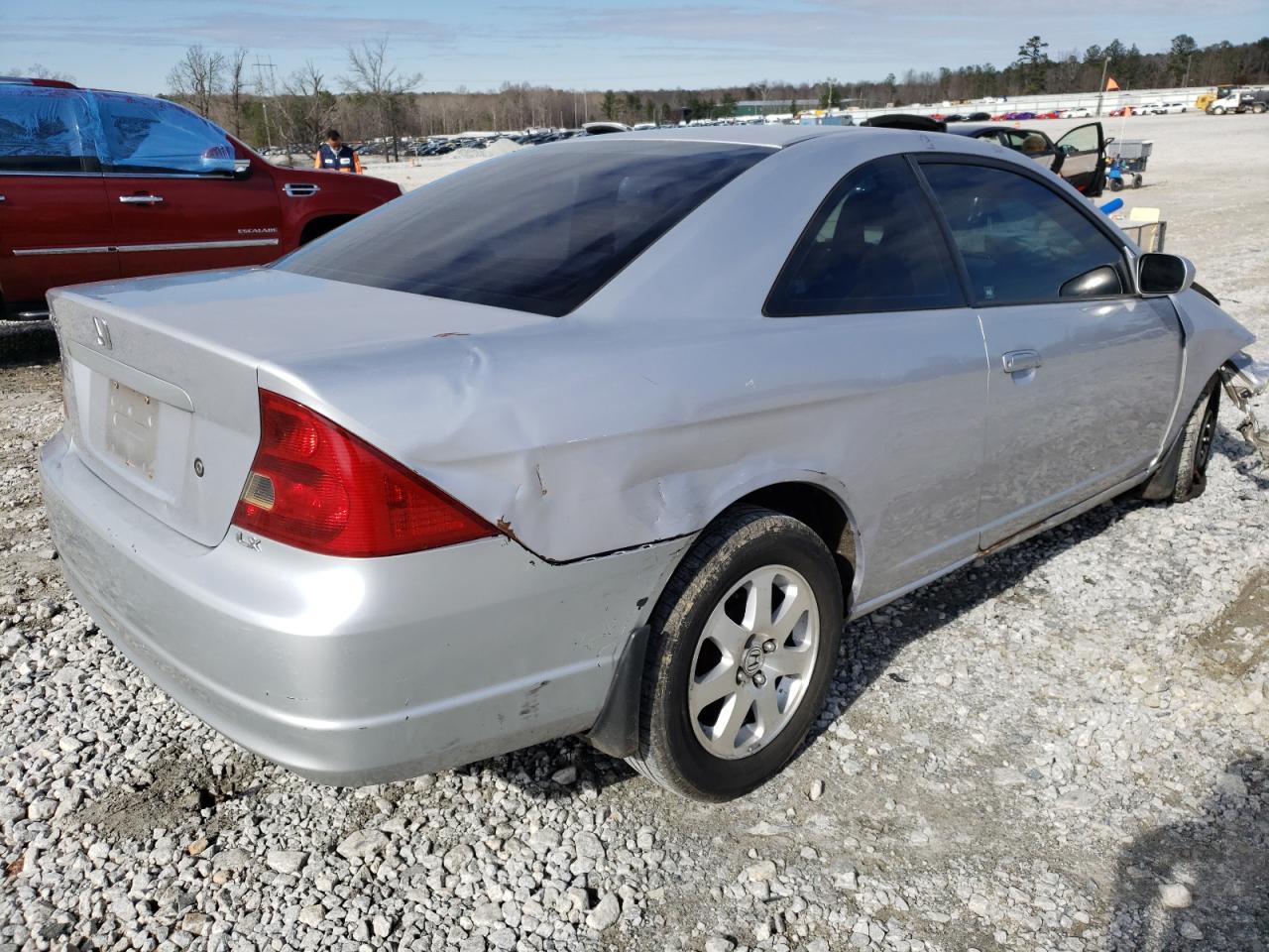 Photo 4 from auction – 2001 HONDA CIVIC LX with VIN 1HGEM22561L014260