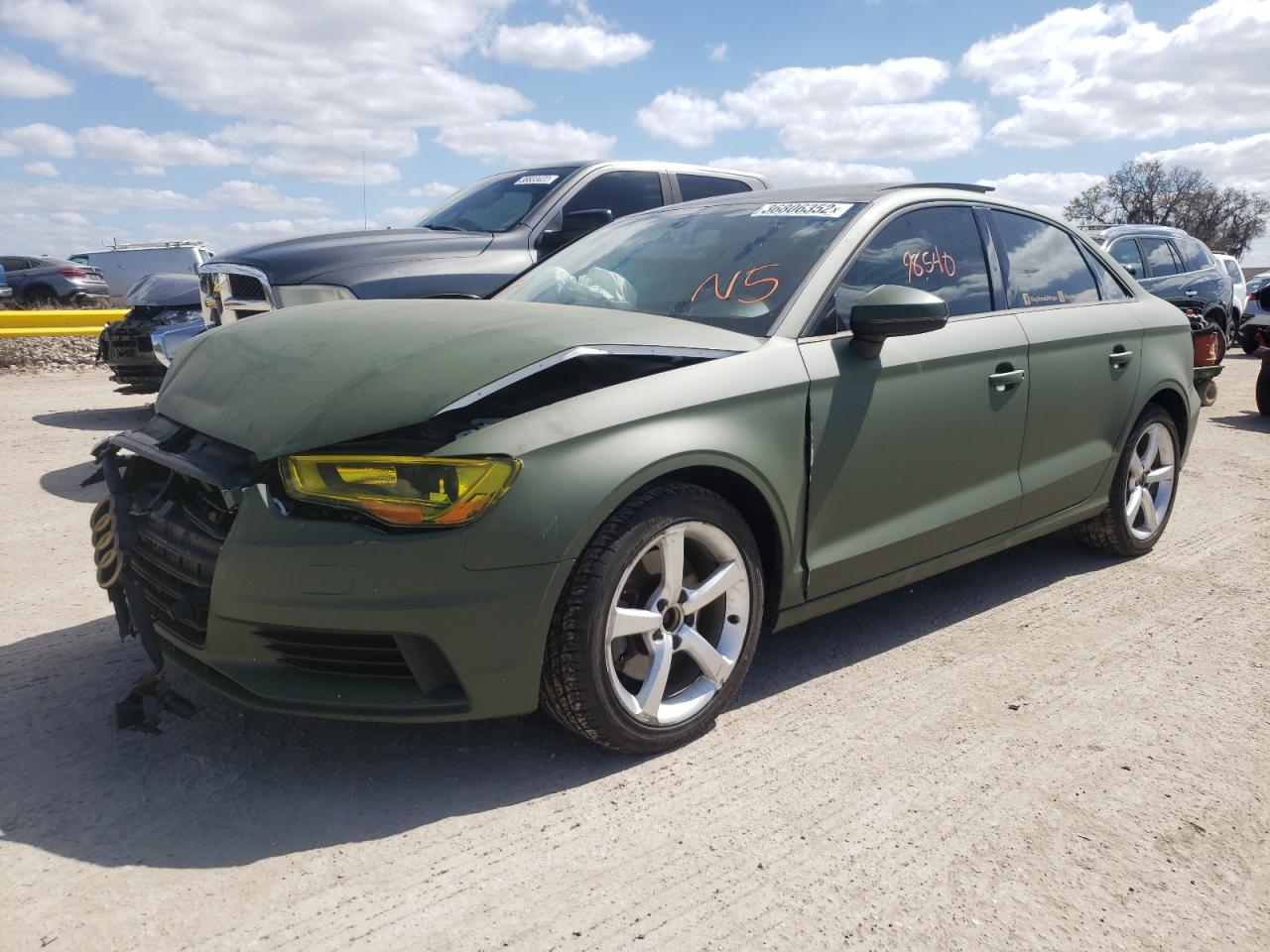 Photo 2 from auction – 2016 AUDI A3 PREMIUM with VIN WAUA7GFF9G1062602