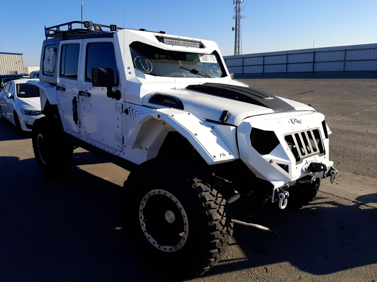 JEEP WRANGLER U 2016 with VIN 1C4BJWDG3GL205689 - Photo from auction