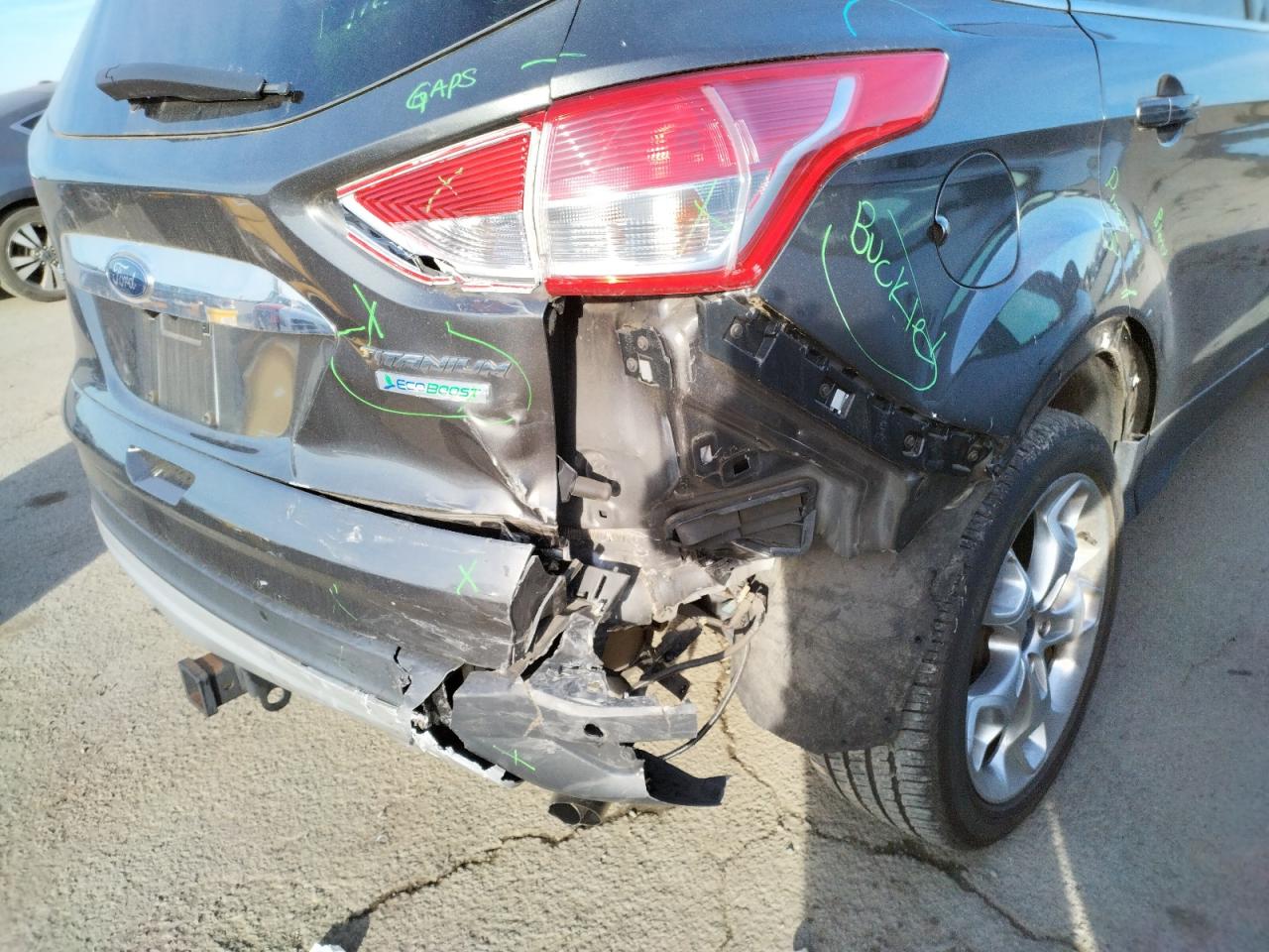 Photo 9 from auction – 2016 FORD ESCAPE TIT with VIN 1FMCU0J9XGUA40079