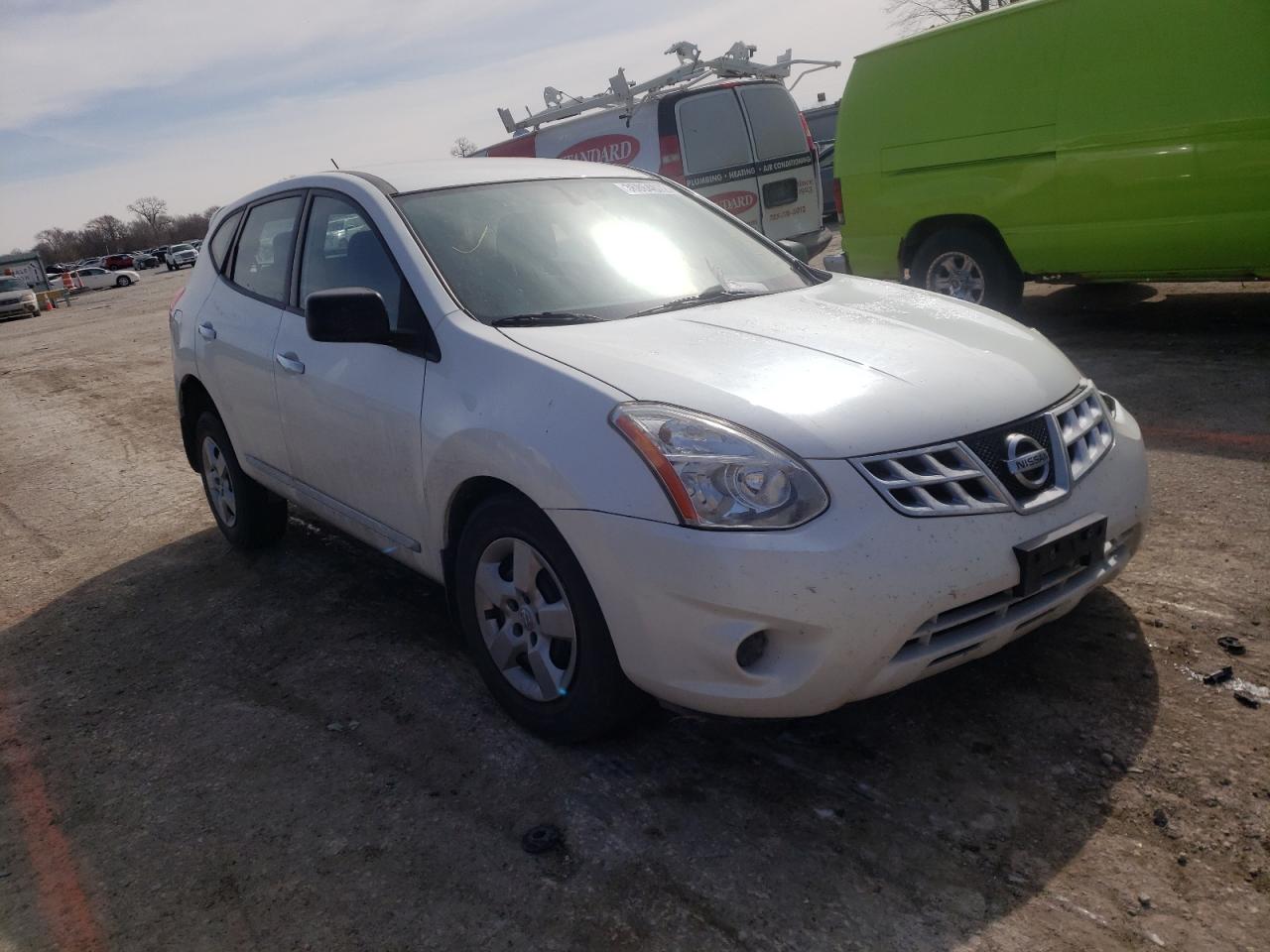 NISSAN ROGUE S 2012 with VIN JN8AS5MT3CW263220 - Photo from auction