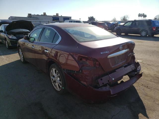 Photo 3 from auction – 2012 NISSAN MAXIMA S with VIN 1N4AA5AP2CC800639