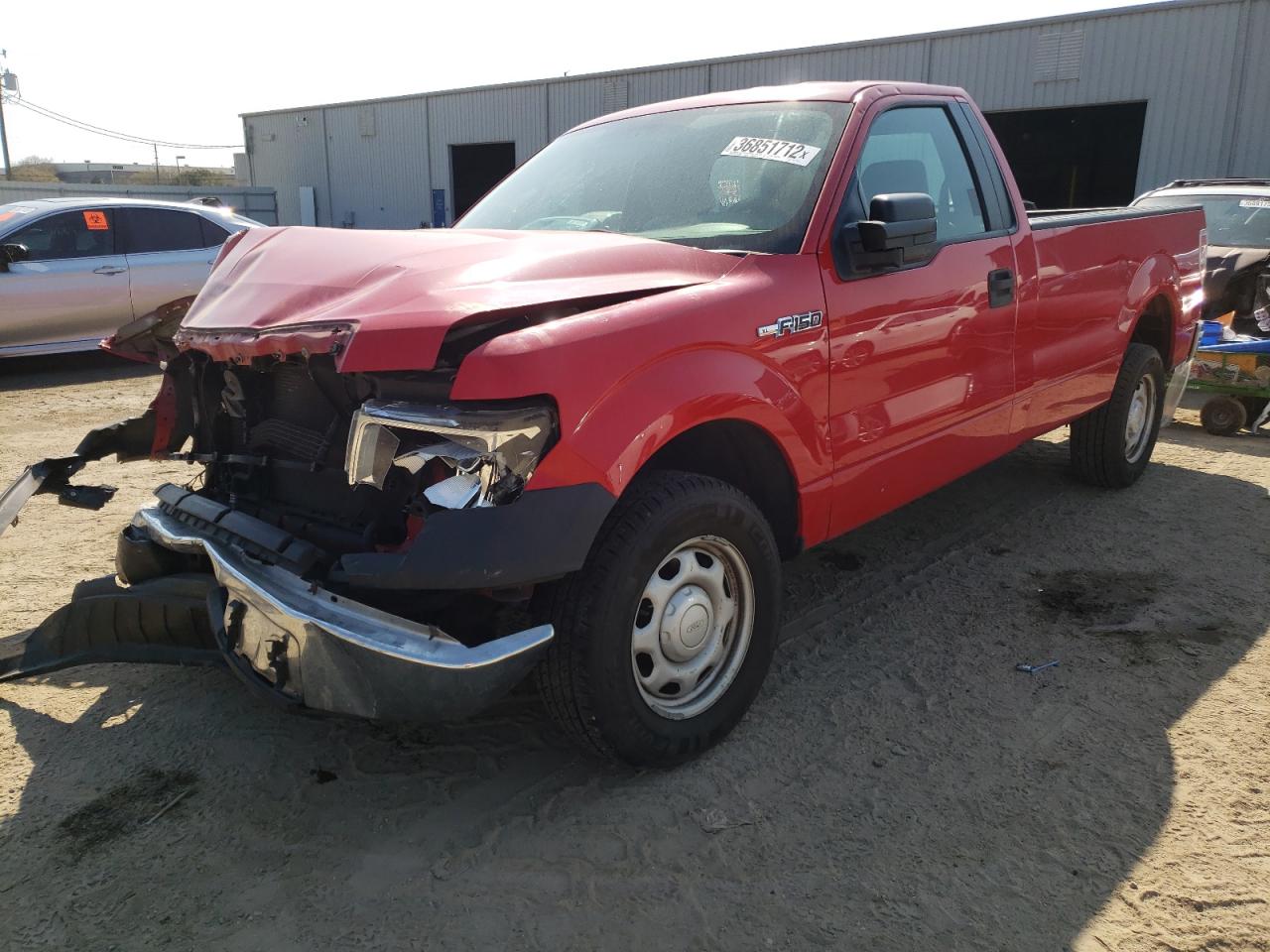 Photo 2 from auction – 2013 FORD F150 with VIN 1FTMF1CM3DKE91145