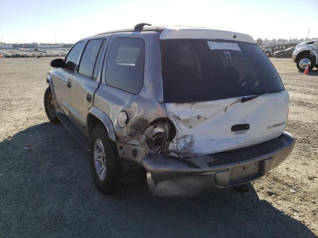 Photo 3 from auction – 2001 DODGE DURANGO with VIN 1B4HS28N11F563787