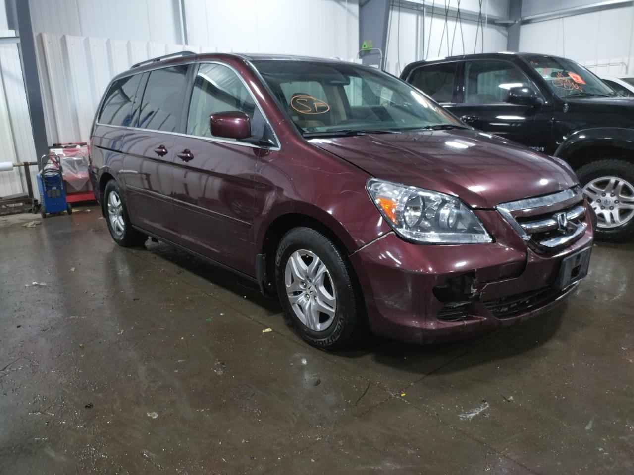 Photo 1 from auction – 2007 HONDA ODYSSEY EX with VIN 5FNRL38437B091686