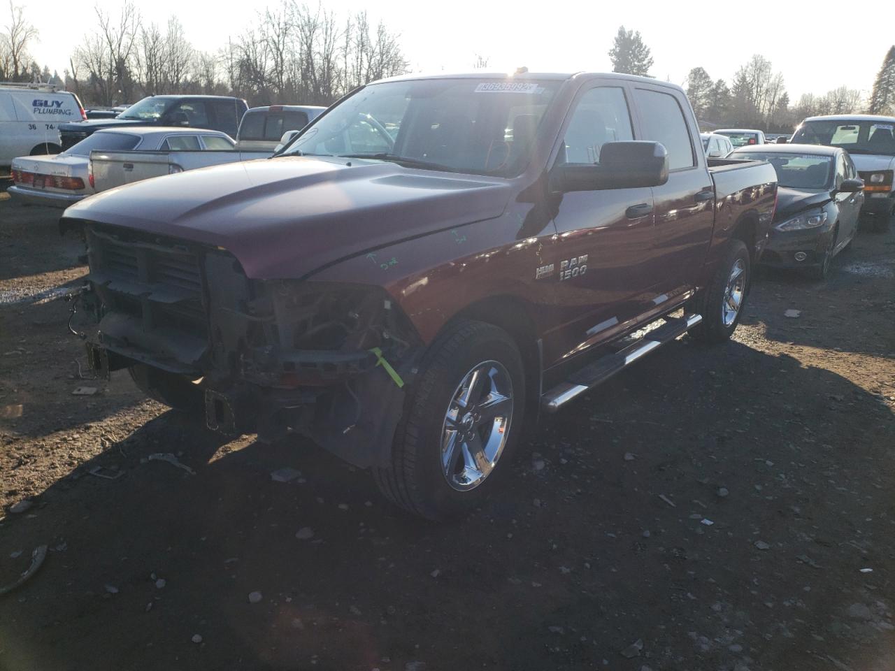 Photo 2 from auction – 2017 RAM 1500 ST with VIN 3C6RR7KT8HG718648