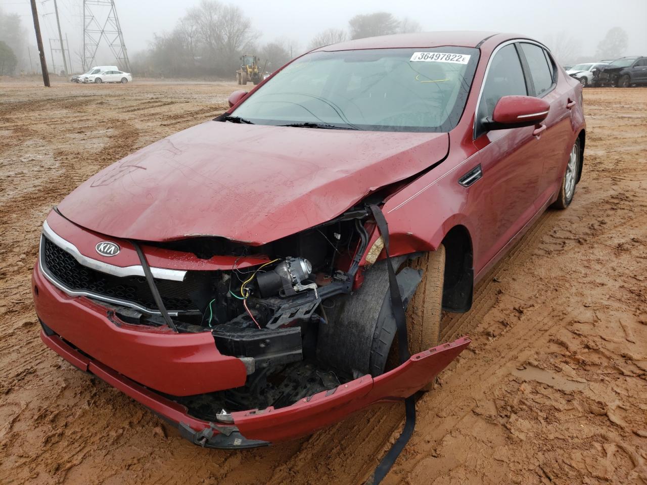 Photo 2 from auction – 2011 KIA OPTIMA LX with VIN KNAGM4A78B5073206