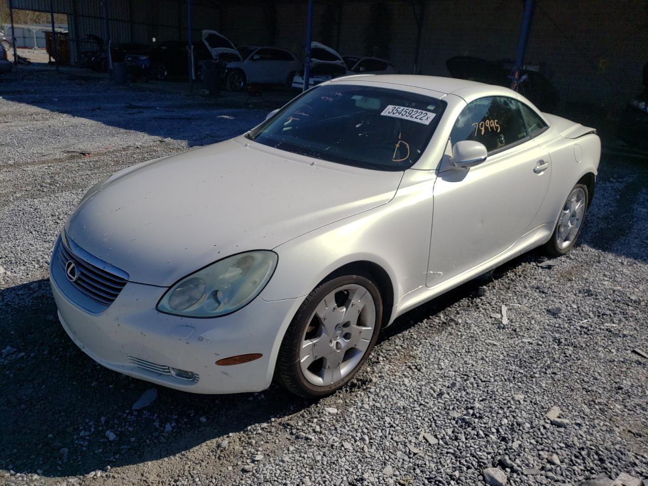 Photo 2 from auction – 2005 LEXUS SC 430 with VIN JTHFN48Y650067835