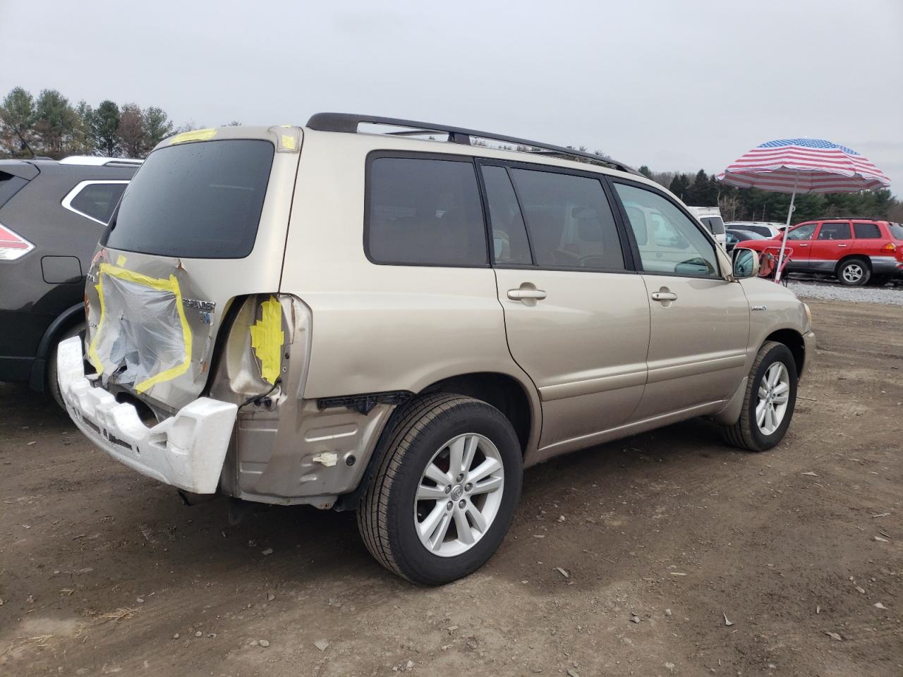 Photo 4 from auction – 2007 TOYOTA HIGHLANDER with VIN JTEHW21A870042006